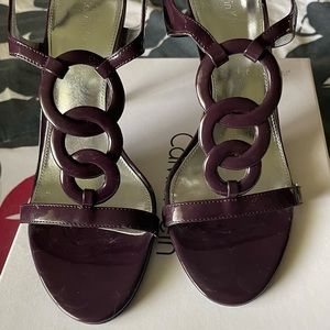 Beautiful eggplant shoes size 7